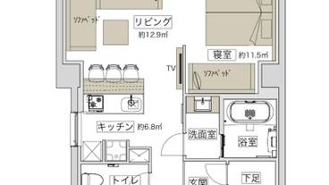 客室 / 1