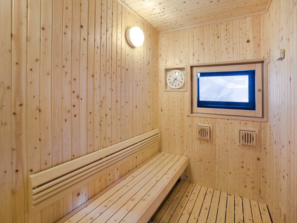 大浴場「豪壮アルプスの湯」/高温サウナ