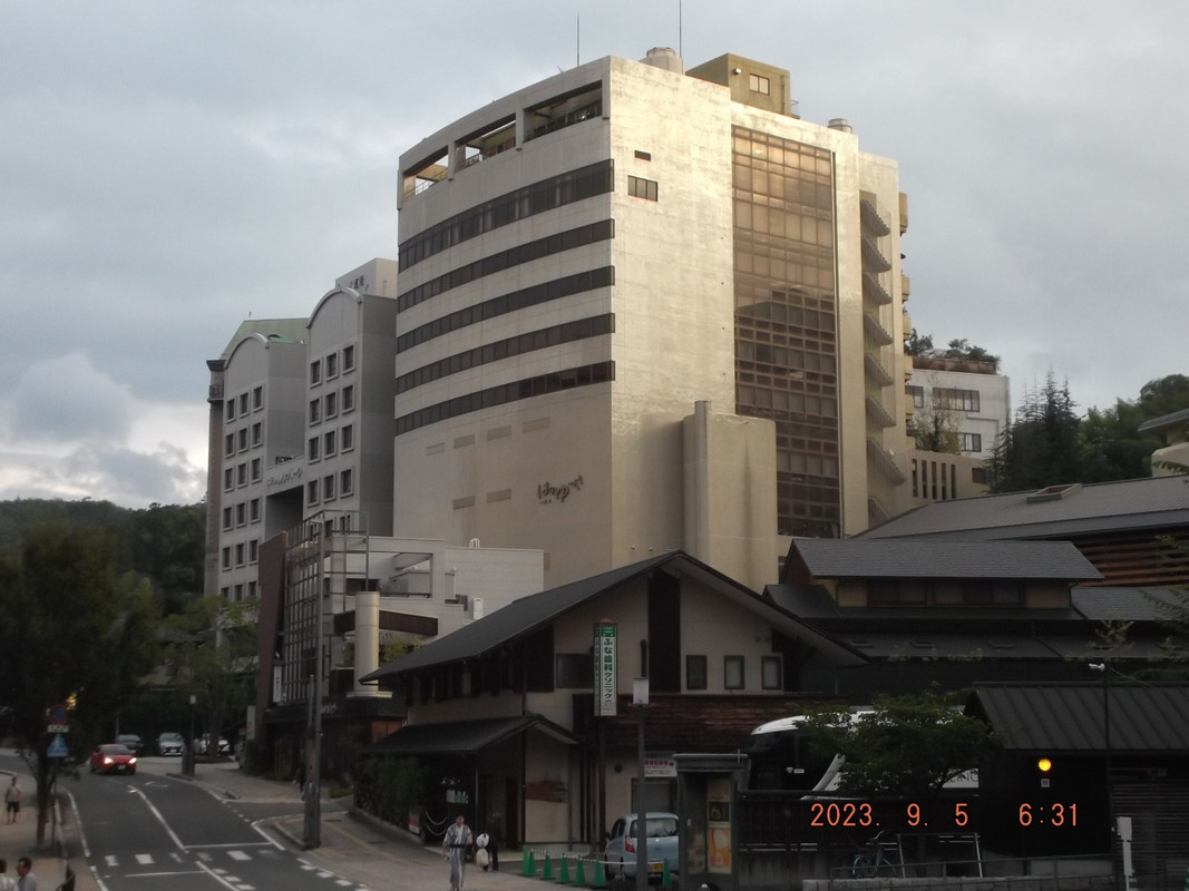 最上階に宿泊しました。