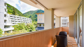[M] 金泉露天+内湯付-和洋室80平米/別館2階テラス付 -藤 禁煙