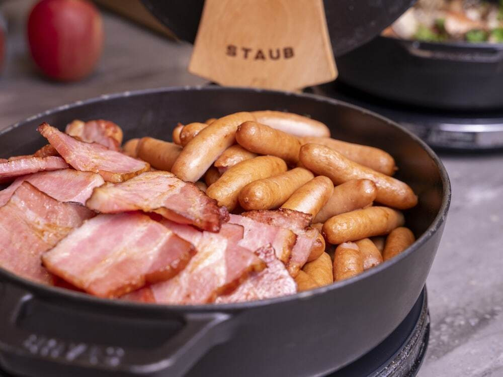 朝食ビュッフェ