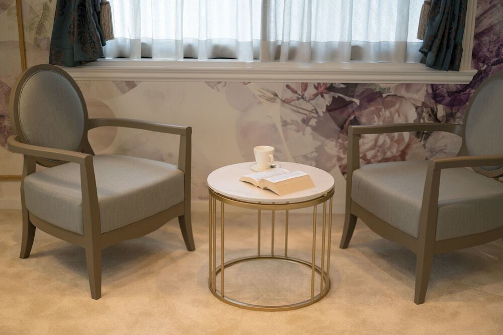 客室内のダイニングエリア