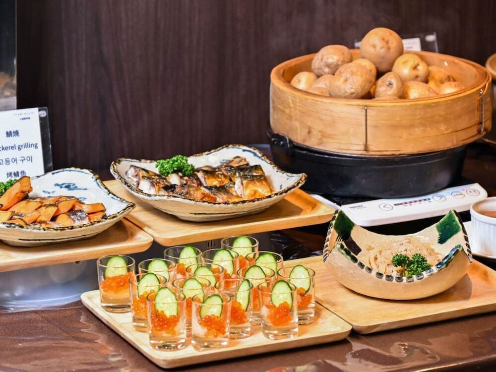 朝食ビュッフェ