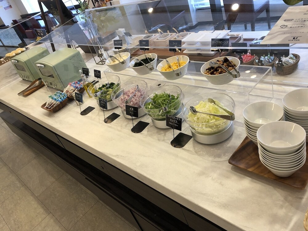 朝食ビュッフェ