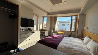 特別室 デラックス ダブルルーム クイーンベッド 1 台 富士山側 テラス付き, 2nd Floor (24.02平米)