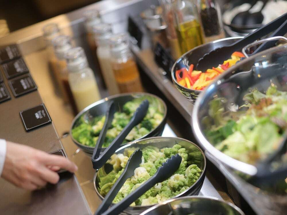 朝食ビュッフェ