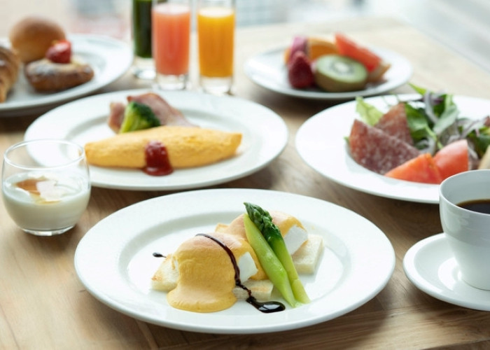 宮城・東北の名物料理や目の前で仕上げるオムレツやワッフル、パンケーキ…ワクワクする1日のスタートに♪