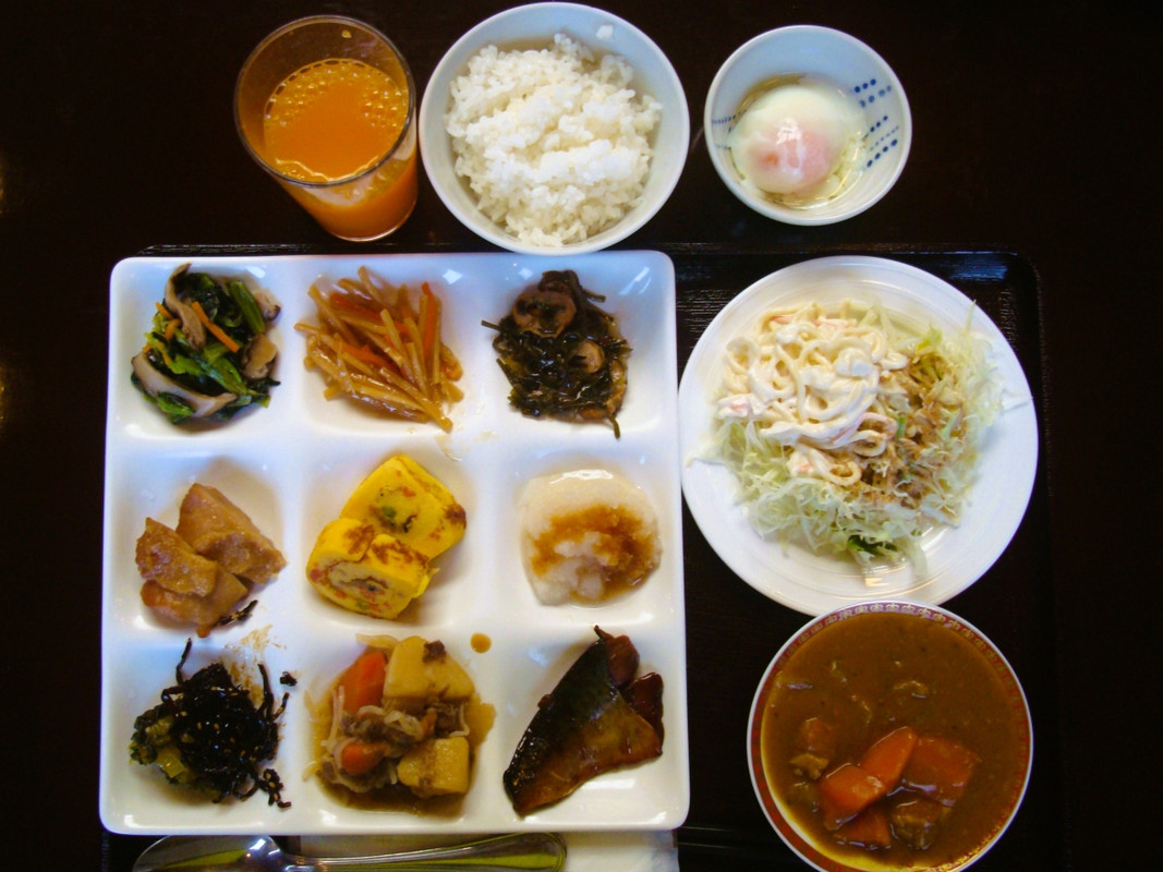 和食のメニューが多い