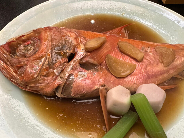 金目鯛の煮付け 一例