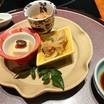 1泊目の夕食は、和食の水簾でいただきました。こちらは前菜です
