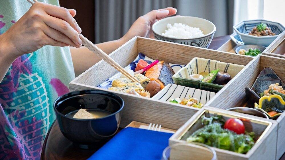 朝食一例 / 2