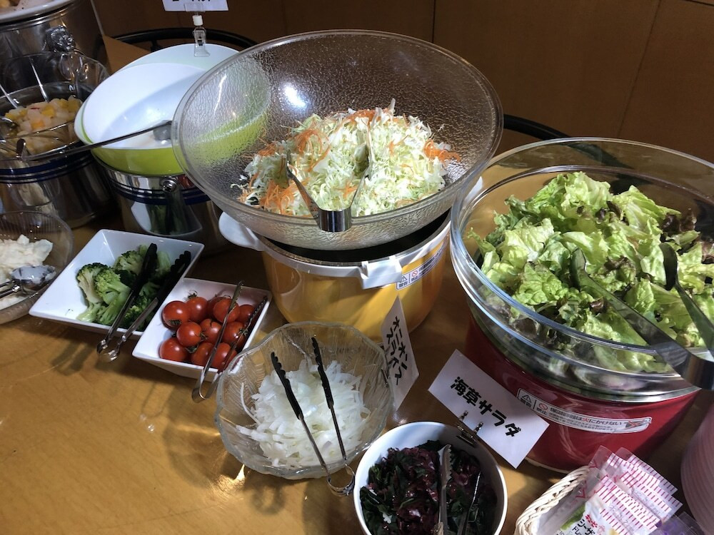 朝食ビュッフェ