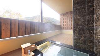 [離れ] Type S/温泉露天風呂+和リビング+寝室 (ツイン) 禁煙 (12歳以下は宿泊頂けません)