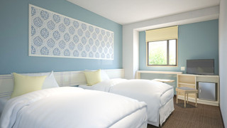 スタンダード ツインルーム (バスタブ付き)