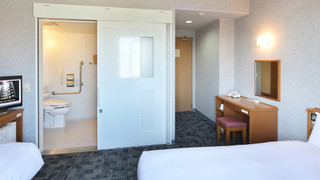 ツインルームA 喫煙可 (バリアフリー仕様)