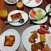 私が頂いた朝食