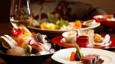 旬房 海楽の島会席 at シェフズテーブル メニュー① / 1