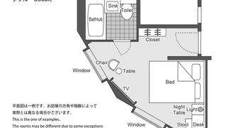 ダブルルーム 禁煙