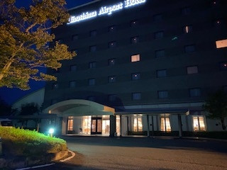 ホテル外観の様子です。