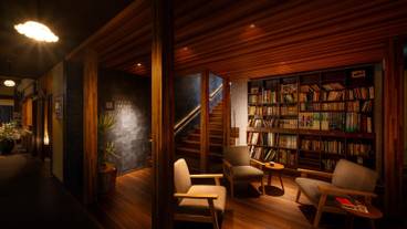 THE LOUNGE H&ecirc;tre Library / 12