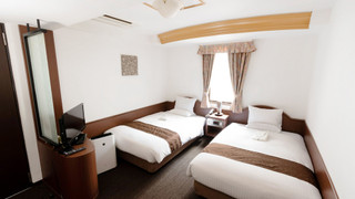 エコノミーツインルーム [禁煙] 18.5平米 <シモンズベッド/デュベスタイル>