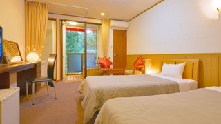 洋室ツインルーム 露天風呂付 禁煙