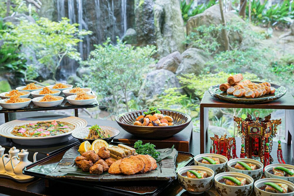 朝食ビュッフェ