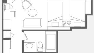 コンフォートツインルーム　シティビュー