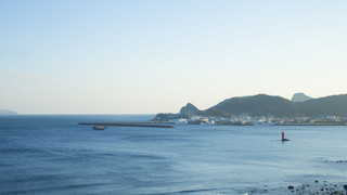 洋室 鹿児島湾のパノラマビュー 上層階