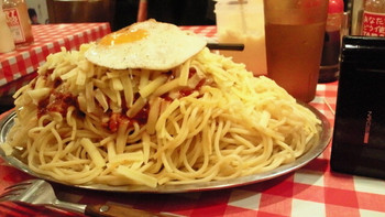 「スパゲッティーのパンチョ 渋谷店」料理 1047324 2010/4　ミートソース聖人ミートソース少な目