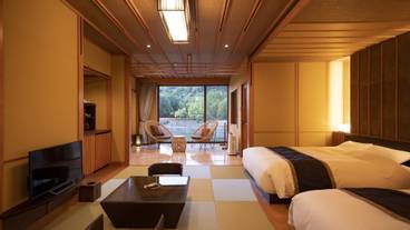 半露天風呂付きラグジュアリーツイン 胡蝶 / 1