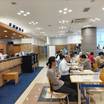 ４階フロントロビー、朝食会場。