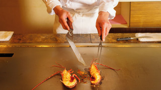 宙館·和洋室 内風呂付き 禁煙- 鉄板焼 扇山コース (夕食時間19:30)