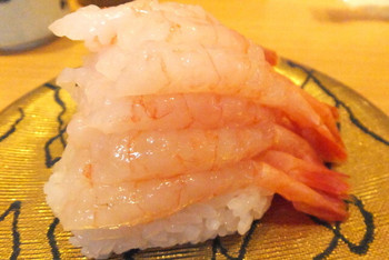 「なごやか亭 八軒店」料理 1231926 こぼれ甘海老　４４３円　【　２０１５年３月　】