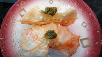 「まつりや 札幌新琴似店」料理 1228847 かにふんどし：お寿司で食べるのは初めて！！【Ｈ27.4.29】