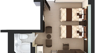 デラックスツインルーム 禁煙