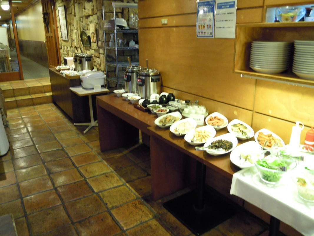 朝食バイキング朝食食材①