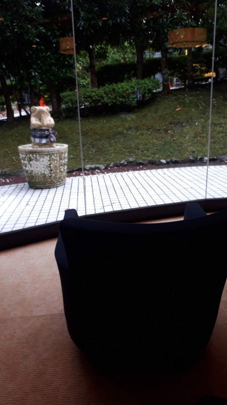 ソファでのんびり