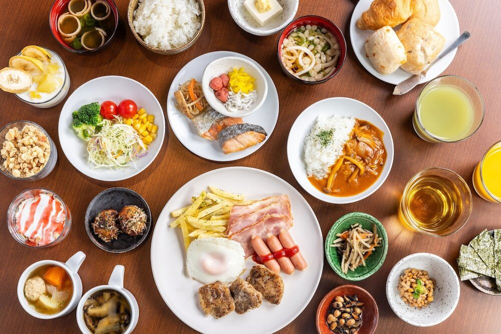 朝食ビュッフェ