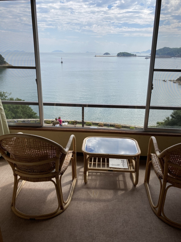 部屋からの景色は良い