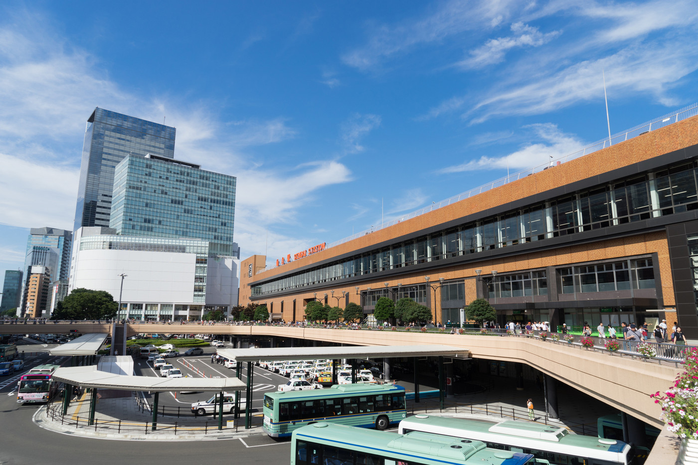 仙台駅西口の風景イメージ