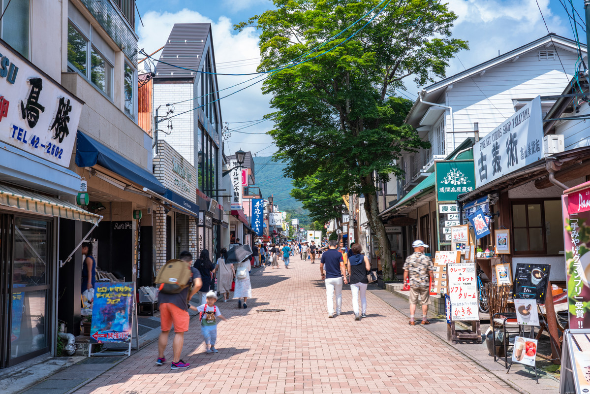旧軽井沢銀座