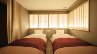 [別館] 温泉半露天風呂付き和洋室 (禁煙)