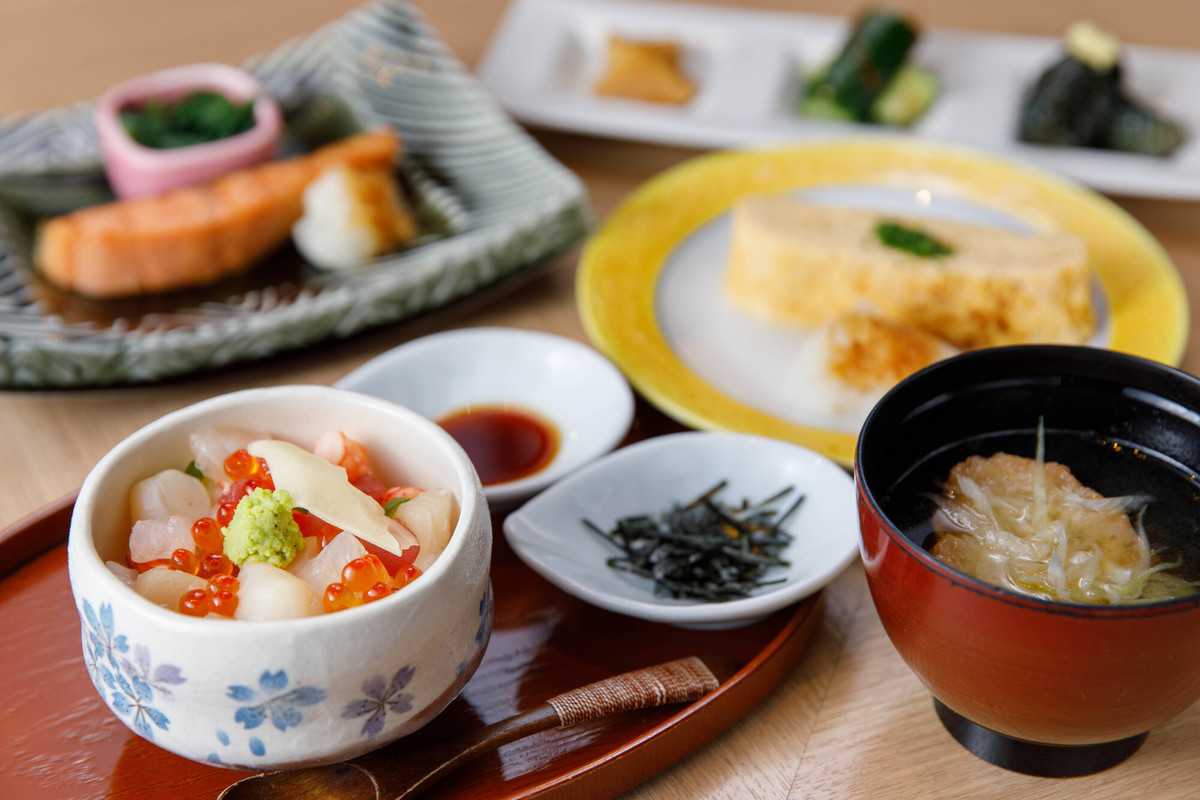 モーニングビュッフェ 和食