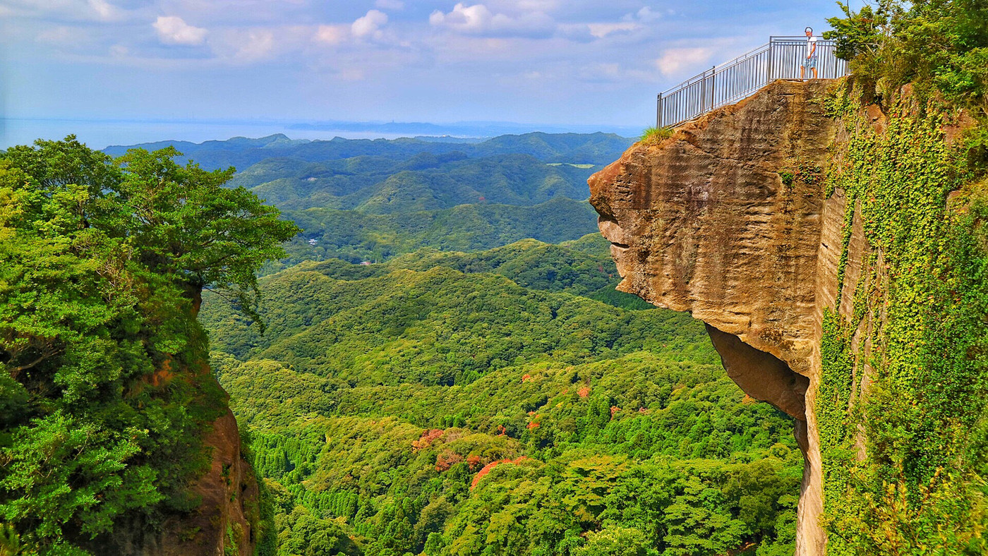 鋸山の絶景