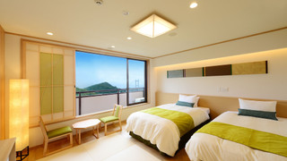 本館 和室+Bed 夕食ビュッフェ (禁煙) 3名定員