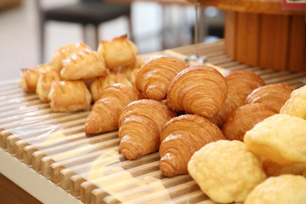 朝食ビュッフェ