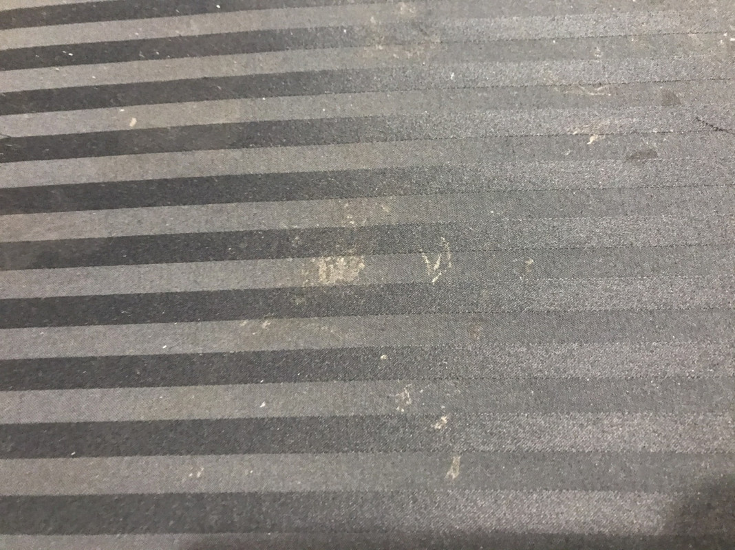 直ぐに気づくベットカバーのシミ?汚れ?