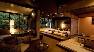 露天風呂付客室「六庄庵」 一例③ / 3