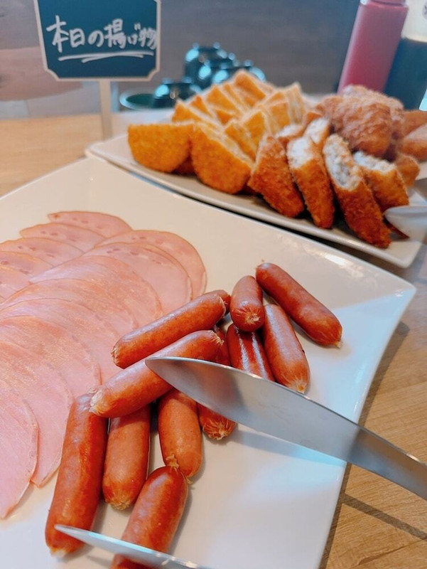 朝食ビュッフェ